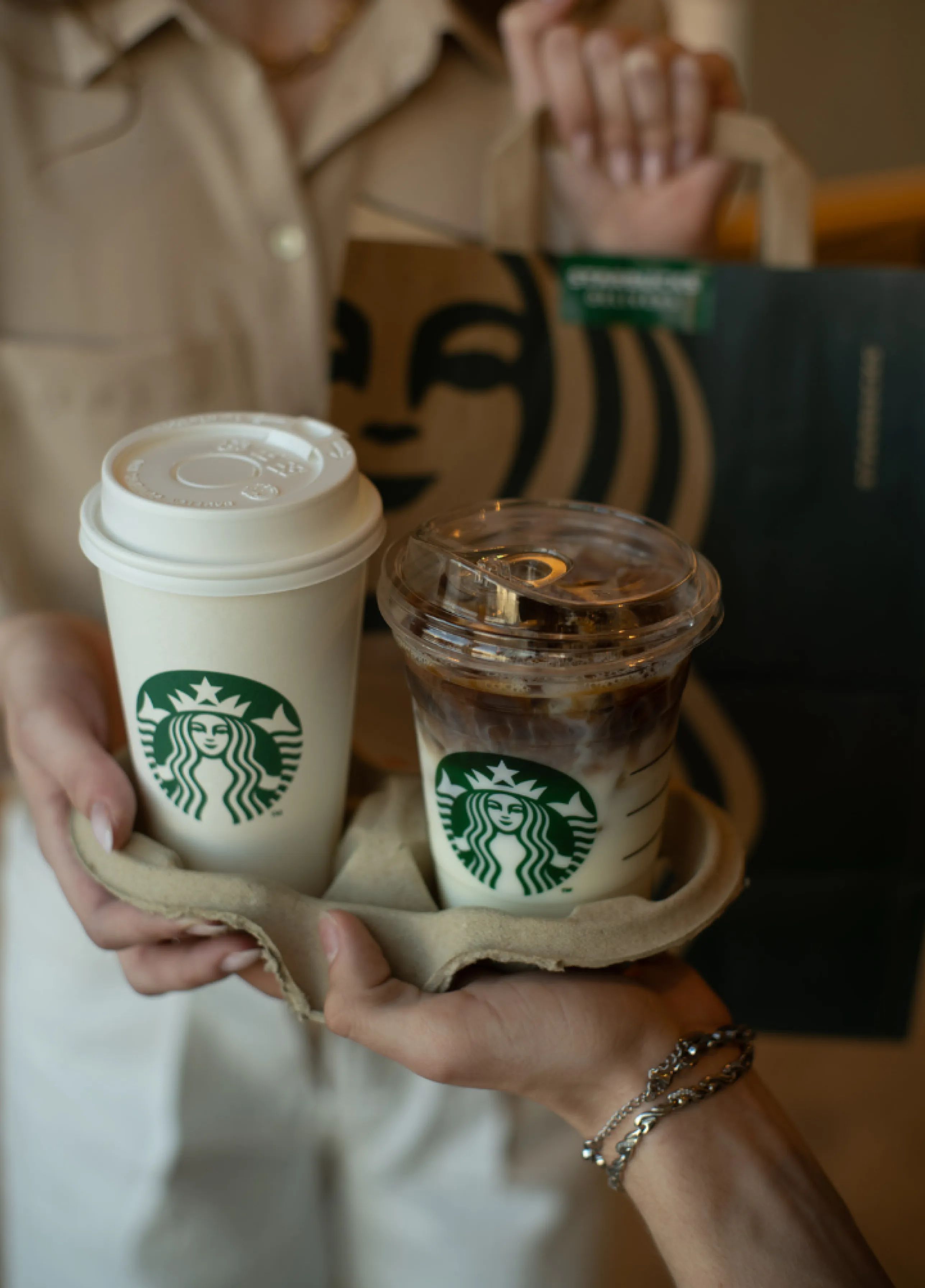 TWOJE ULUBIONE PRODUKTY STARBUCKS® Z DOSTAWĄ DO DOMU Starbucks® Delivers