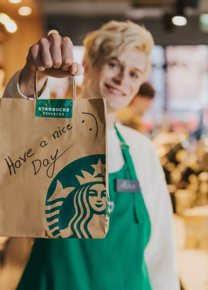 Starbucks 2025 coffee delivery